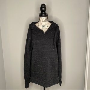 Amnesia Black with Speckles Hoodie (Small)